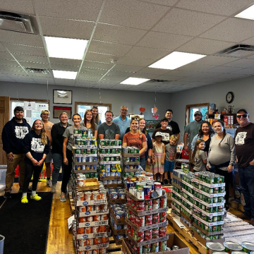 Nearly 14,000 Pounds of Turkey Shared with Local Families